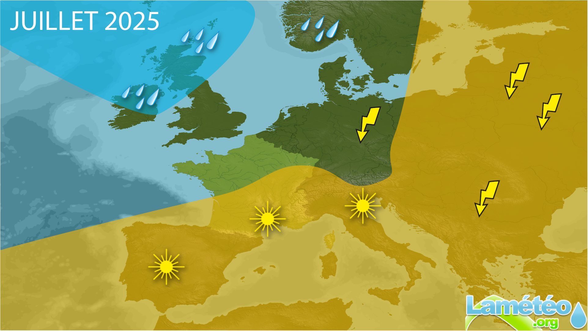 Tendances saisonnières juillet 2025